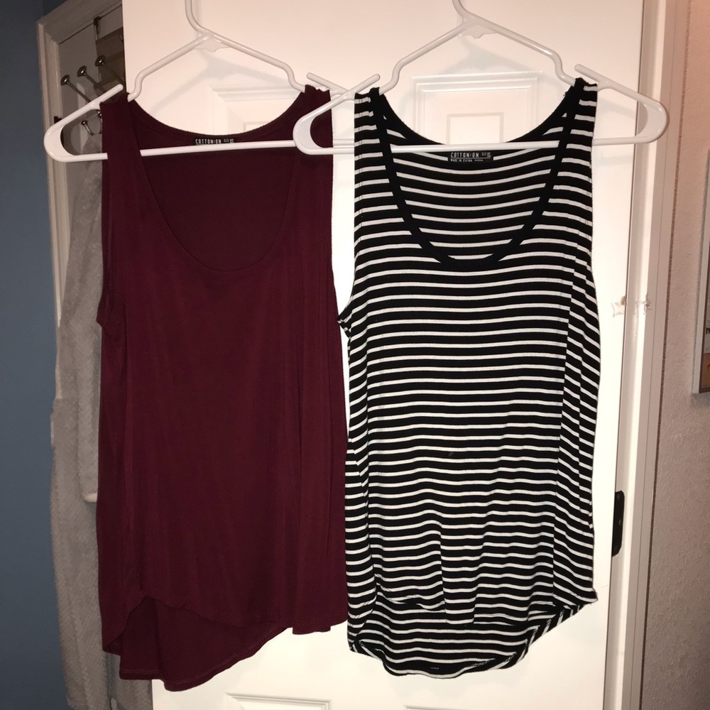 SOLD 2 Comfy Tank tops